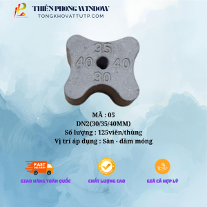 CON KÊ BÊ TÔNG ĐA NĂNG ĐN2 (30/35/40/45mm), 125 viên  /thùng, sử dụng được 50m2