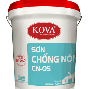 SƠN NGOẠI THẤT CHỐNG NÓNG ĐA NĂNG KOVA CN - 05 20KG/THÙNG